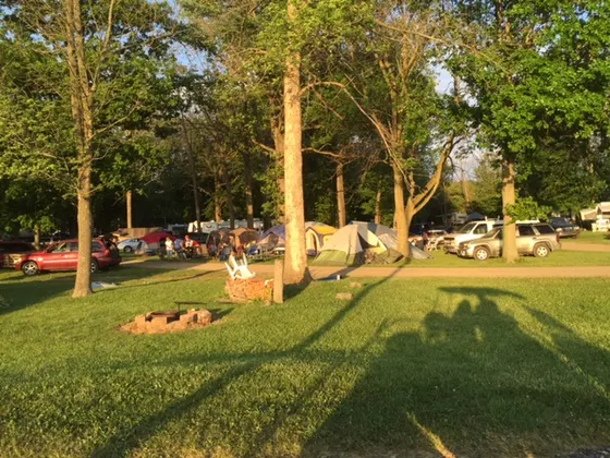 Group camping