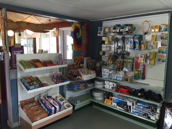 Camp store: RV supplies