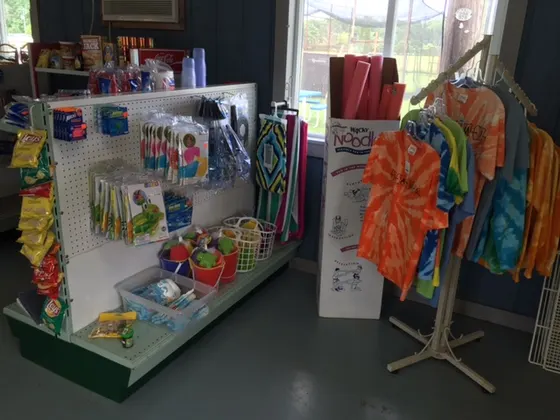 Camp store: swim gear
